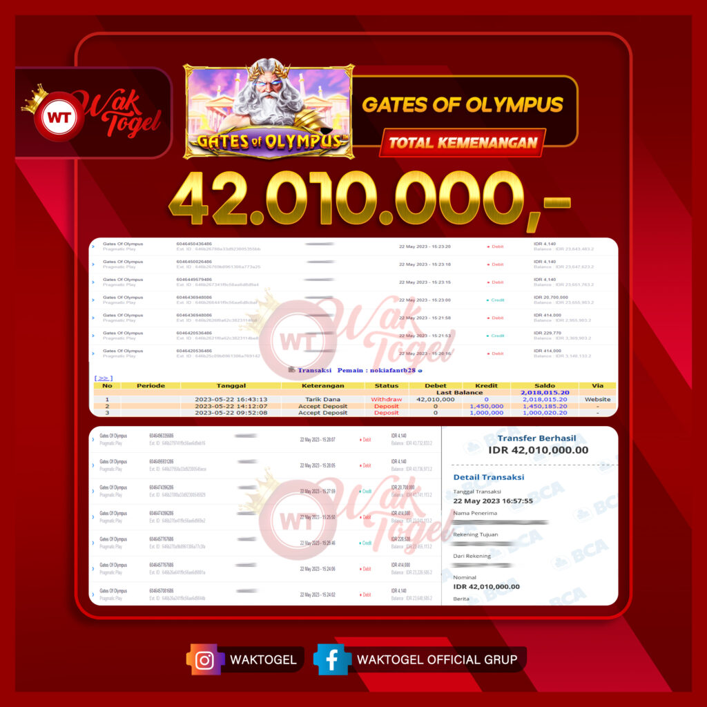 BUKTI PEMBAYARAN SLOT WAKTOGEL