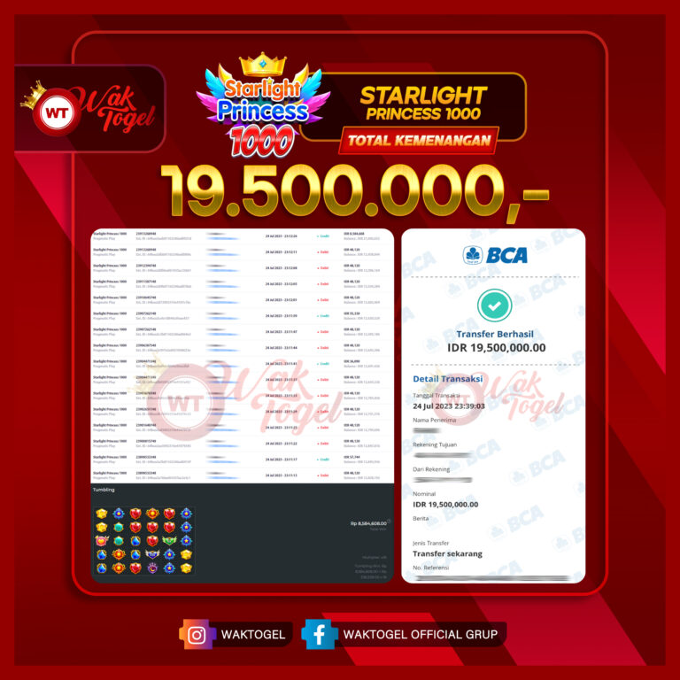 BUKTI PEMBAYARAN SLOT WAKTOGEL