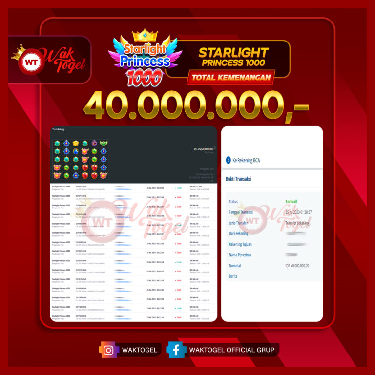 BUKTI PEMBAYARAN SLOT WAKTOGEL