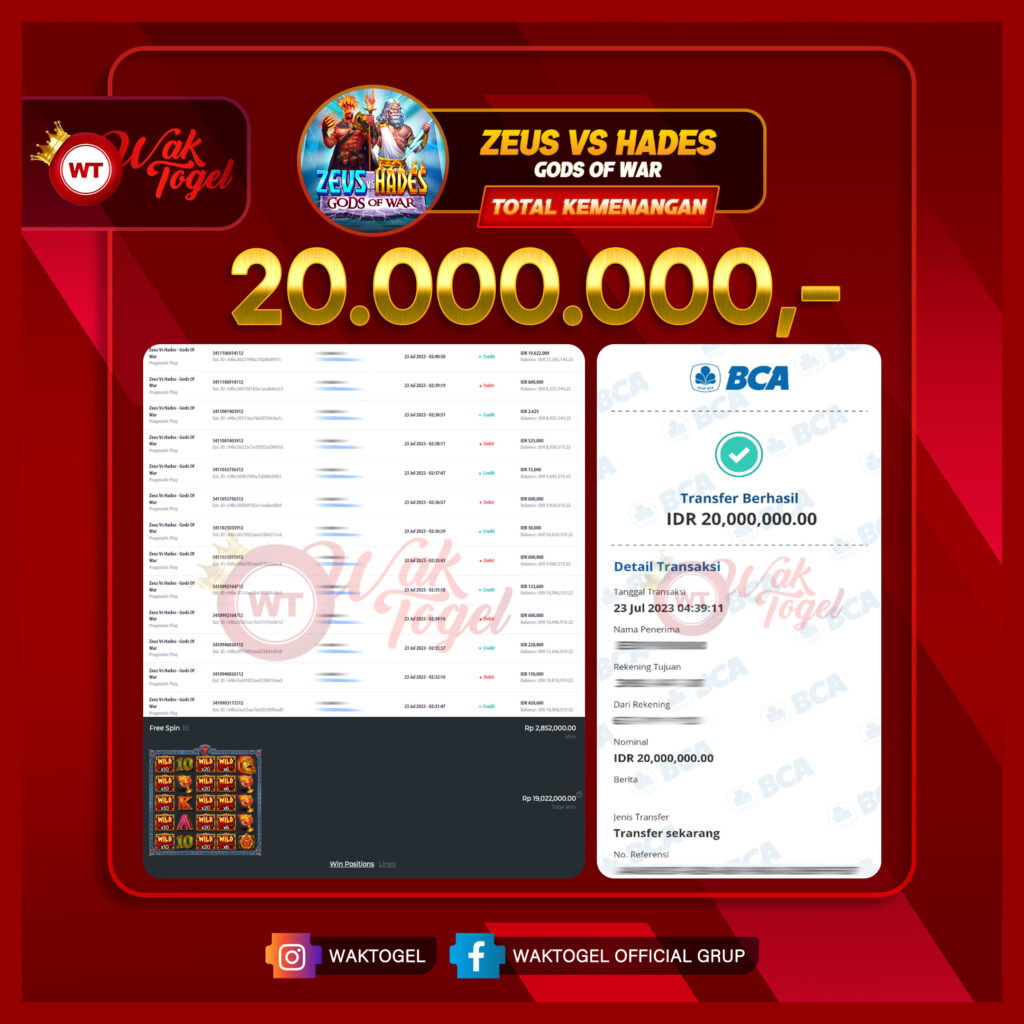 BUKTI PEMBAYARAN SLOT WAKTOGEL