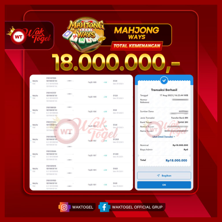 BUKTI PEMBAYARAN SLOT WAKTOGEL