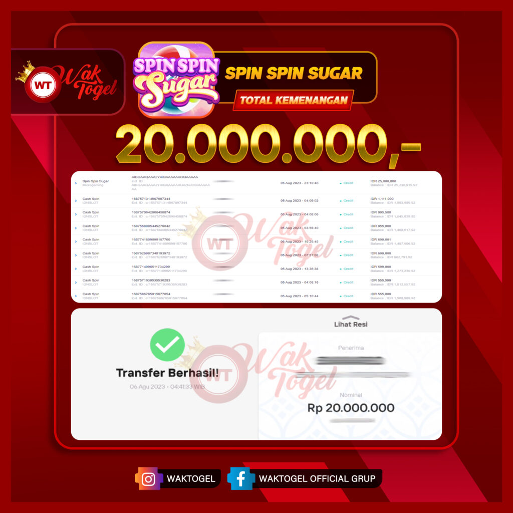 BUKTI PEMBAYARAN SLOT WAKTOGEL