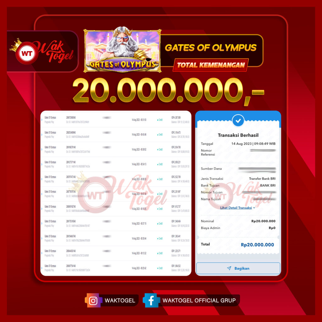 BUKTI PEMBAYARAN SLOT WAKTOGEL