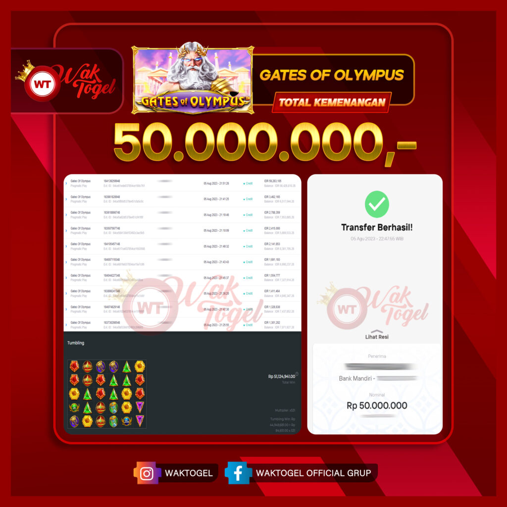 BUKTI PEMBAYARAN SLOT WAKTOGEL