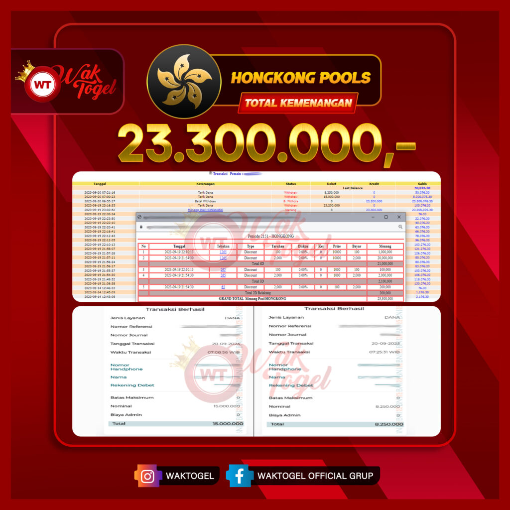 BUKTI PEMBAYARAN HONGKONG WAKTOGEL