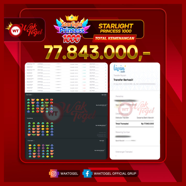 BUKTI PEMBAYARAN SLOT WAKTOGEL