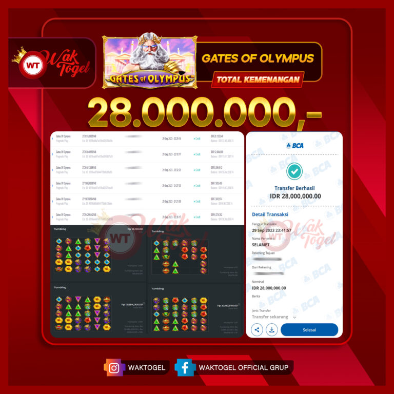 BUKTI PEMBAYARAN SLOT WAKTOGEL