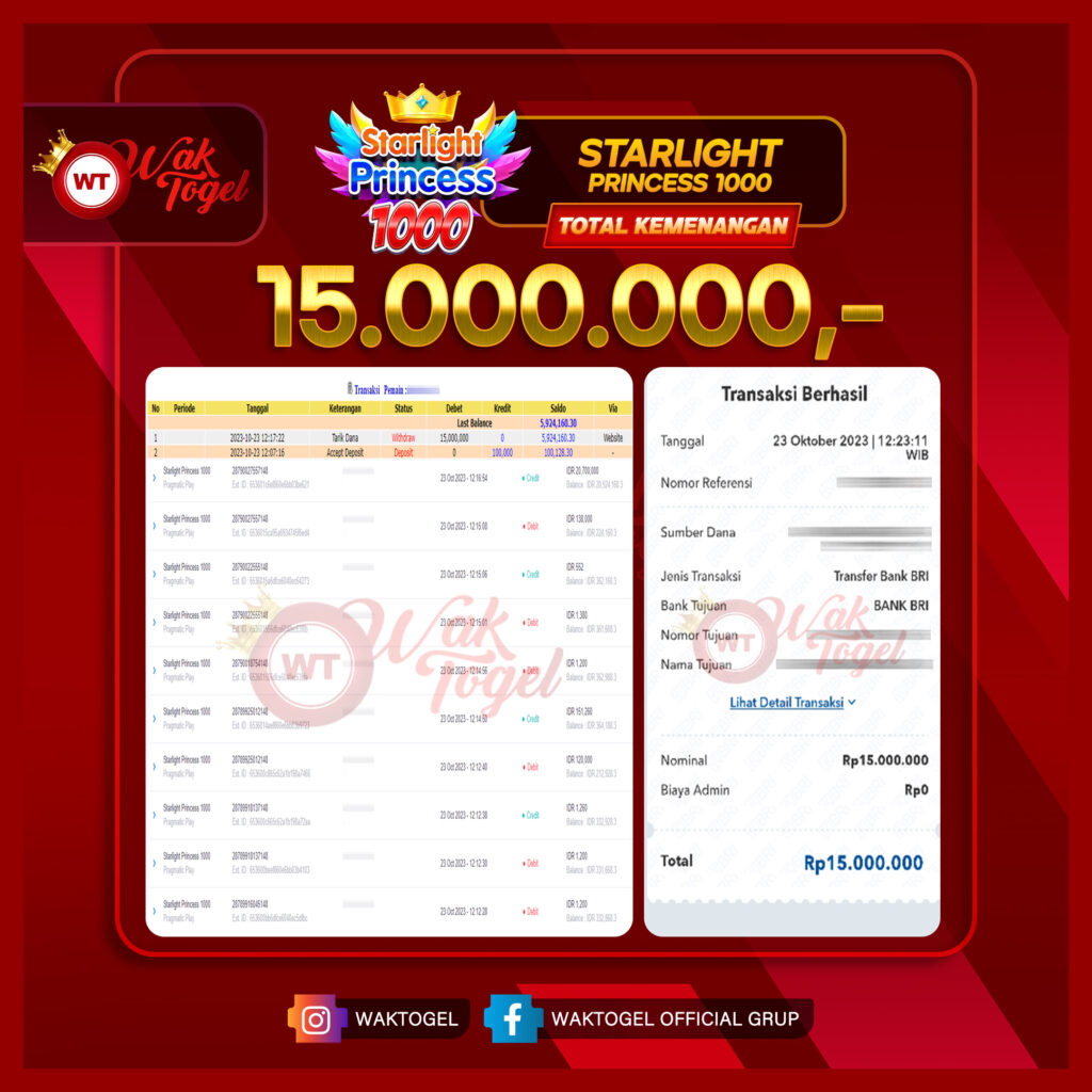 BUKTI PEMBAYARAN SLOT WAKTOGEL