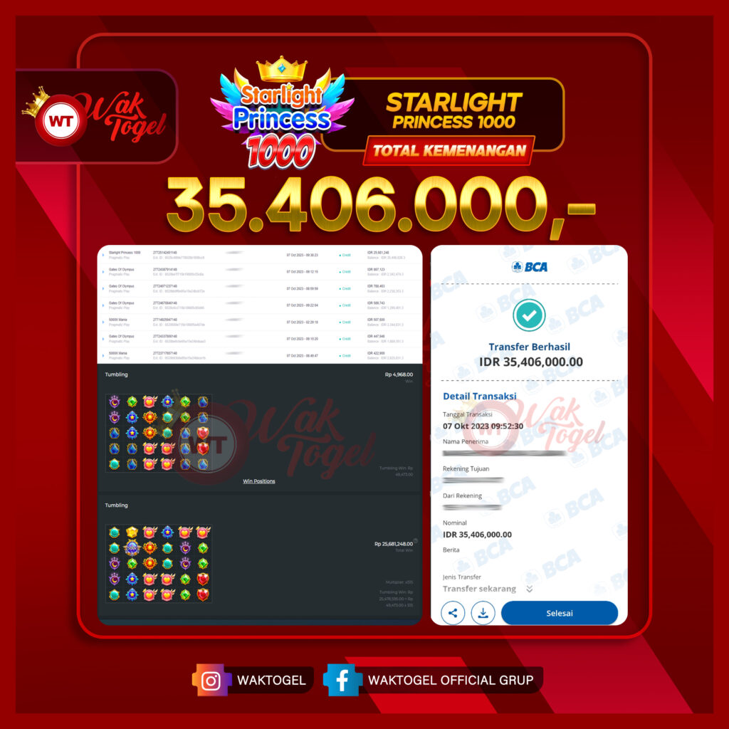 BUKTI PEMBAYARAN SLOT WAKTOGEL