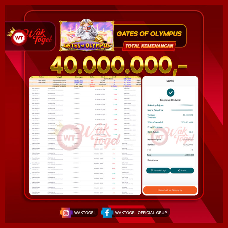 BUKTI PEMBAYARAN SLOT WAKTOGEL