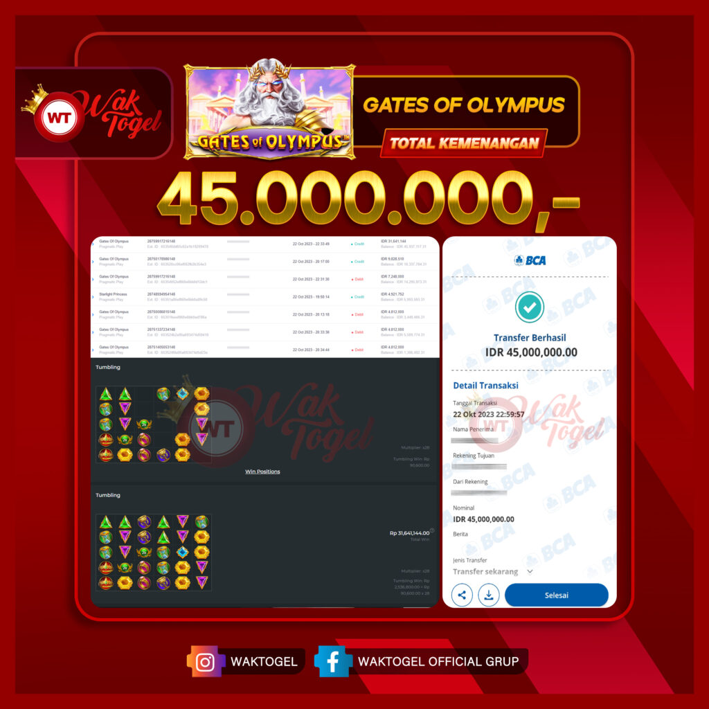 BUKTI PEMBAYARAN SLOT WAKTOGEL