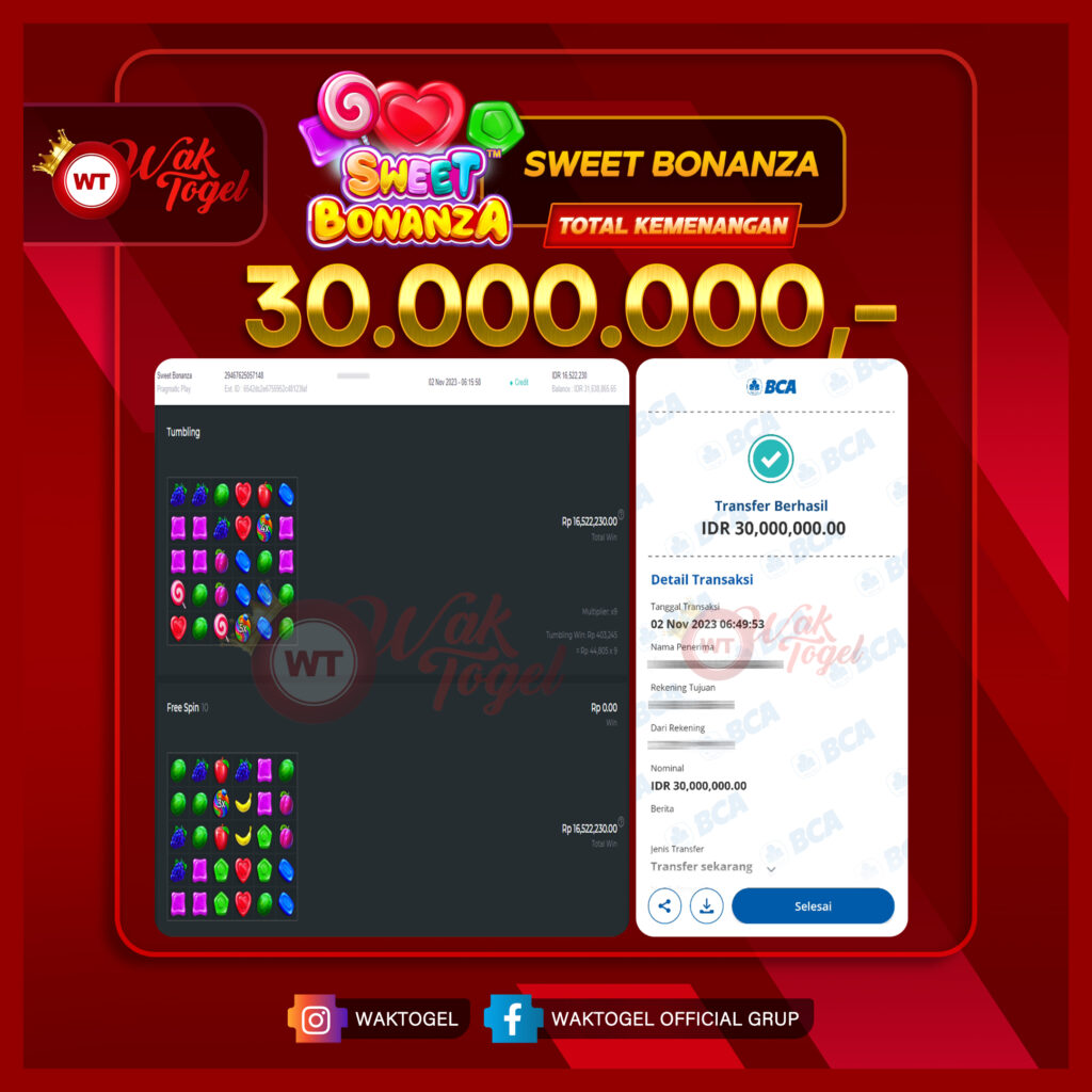 BUKTI PEMBAYARAN SLOT WAKTOGEL