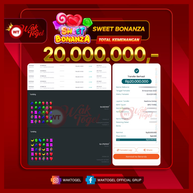 BUKTI PEMBAYARAN SLOT WAKTOGEL