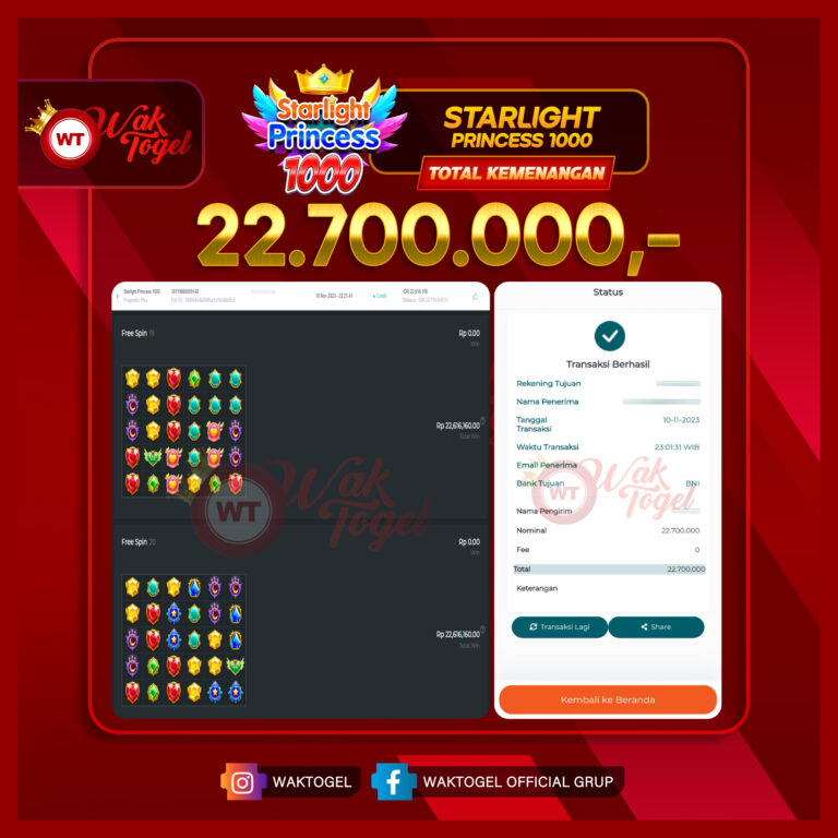 BUKTI PEMBAYARAN SLOT WAKTOGEL