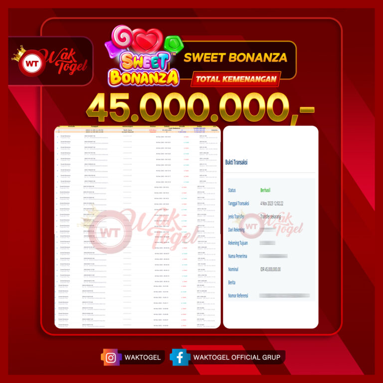 BUKTI PEMBAYARAN SLOT WAKTOGEL