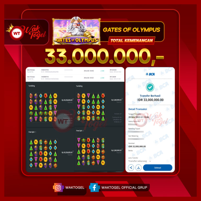 BUKTI PEMBAYARAN SLOT WAKTOGEL