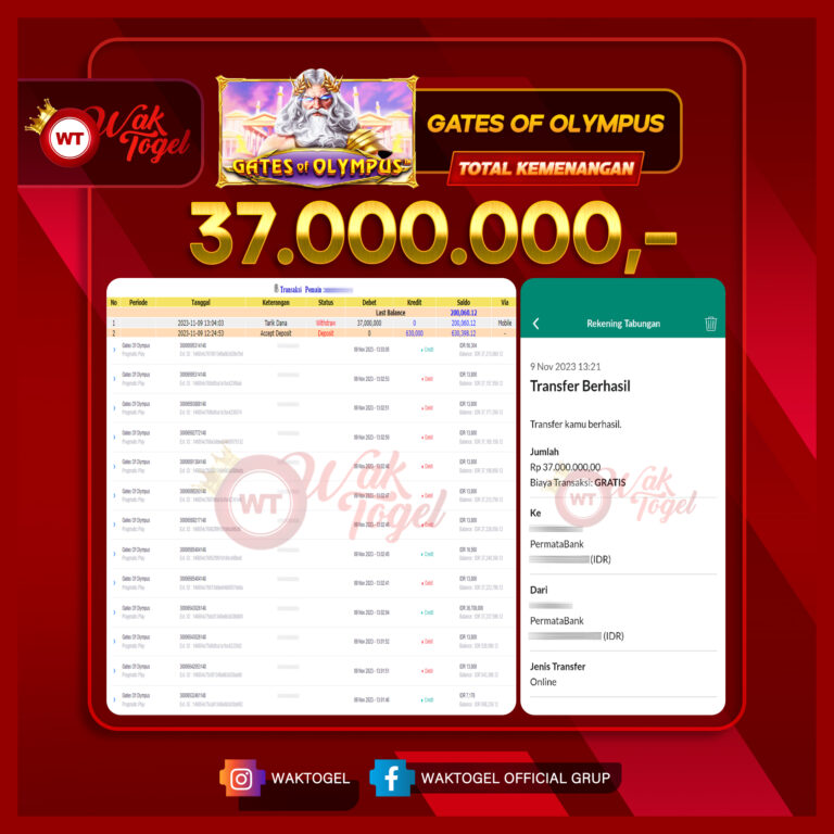 BUKTI PEMBAYARAN SLOT WAKTOGEL