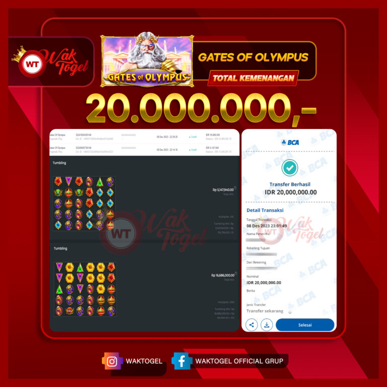 BUKTI PEMBAYARAN SLOT WAKTOGEL