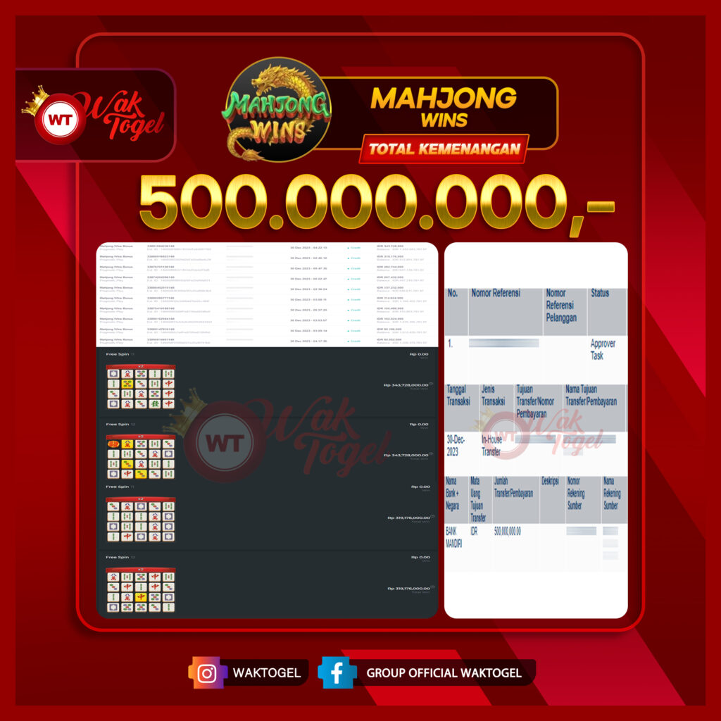 BUKTI PEMBAYARAN SLOT WAKTOGEL