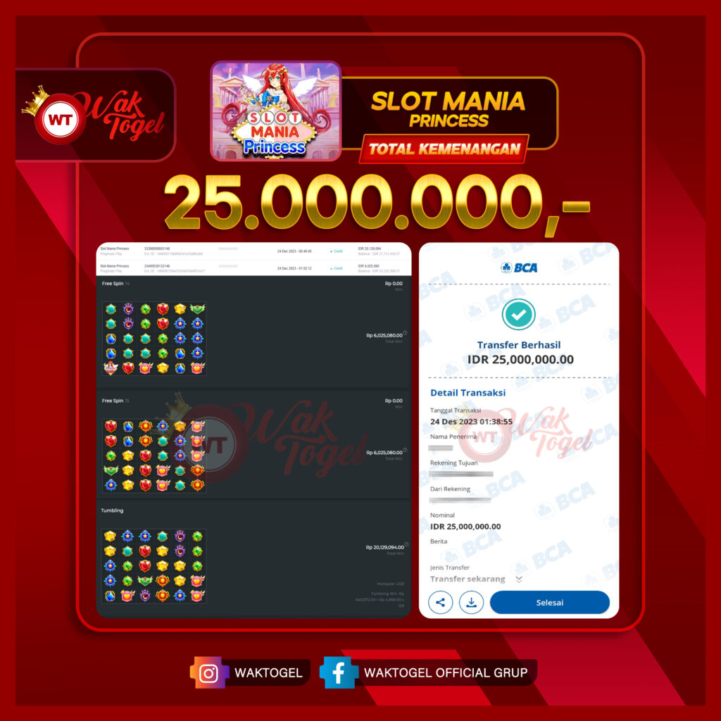 BUKTI PEMBAYARAN SLOT WAKTOGEL