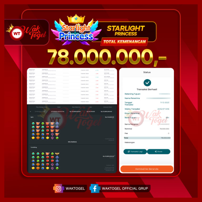 BUKTI PEMBAYARAN SLOT WAKTOGEL