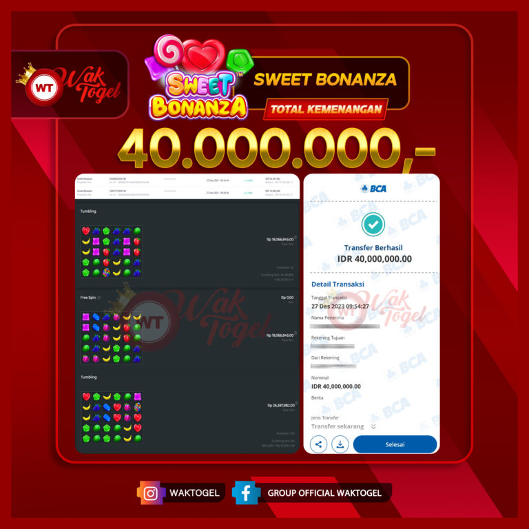 BUKTI PEMBAYARAN SLOT WAKTOGEL