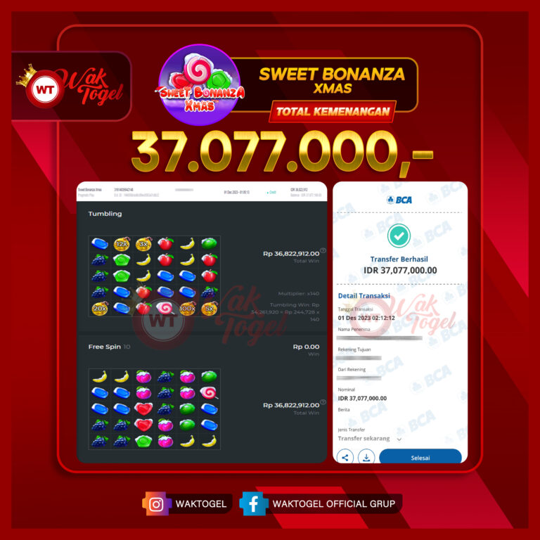 BUKTI PEMBAYARAN SLOT WAKTOGEL