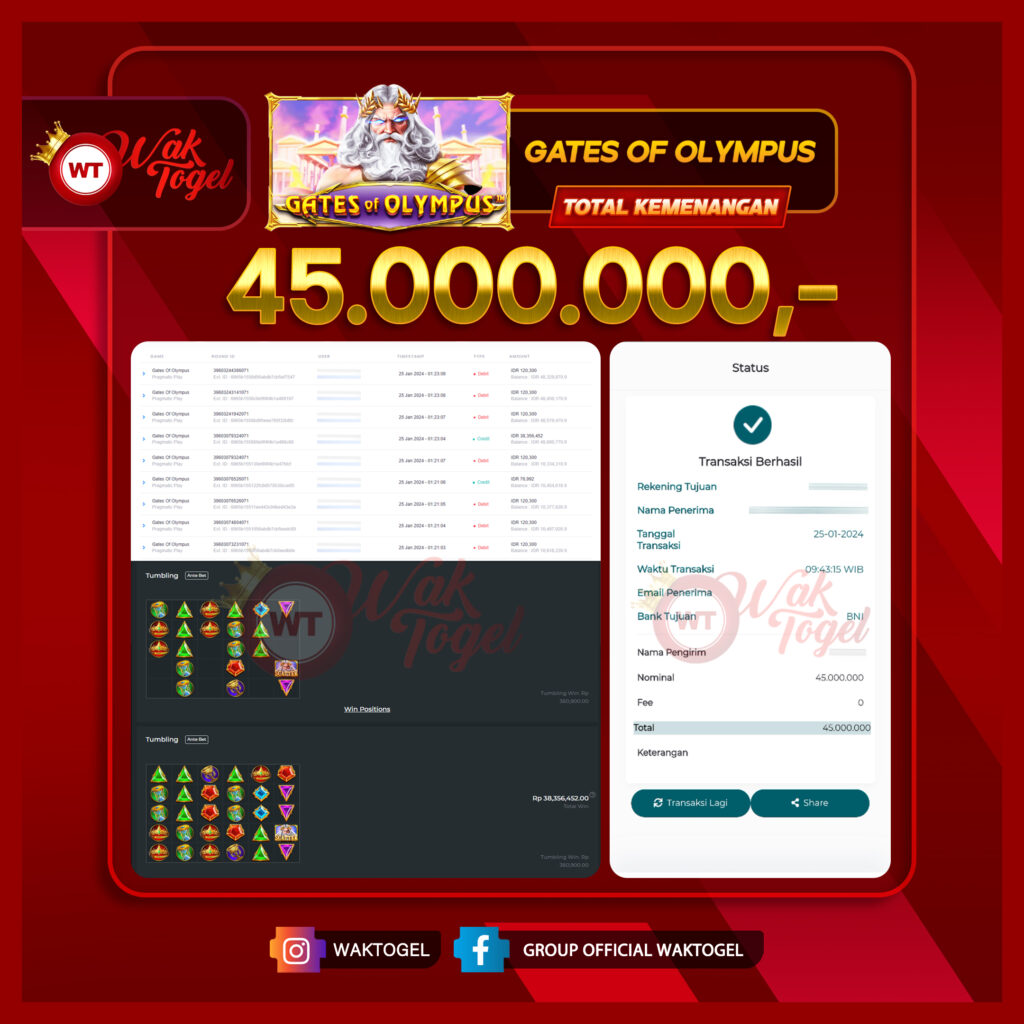 BUKTI PEMBAYARAN SLOT WAKTOGEL