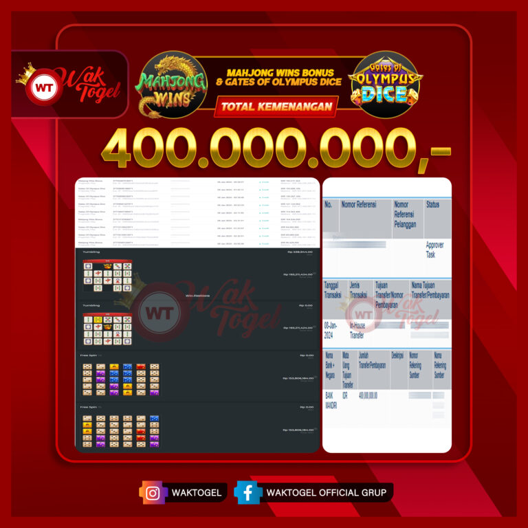 BUKTI PEMBAYARAN SLOT WAKTOGEL