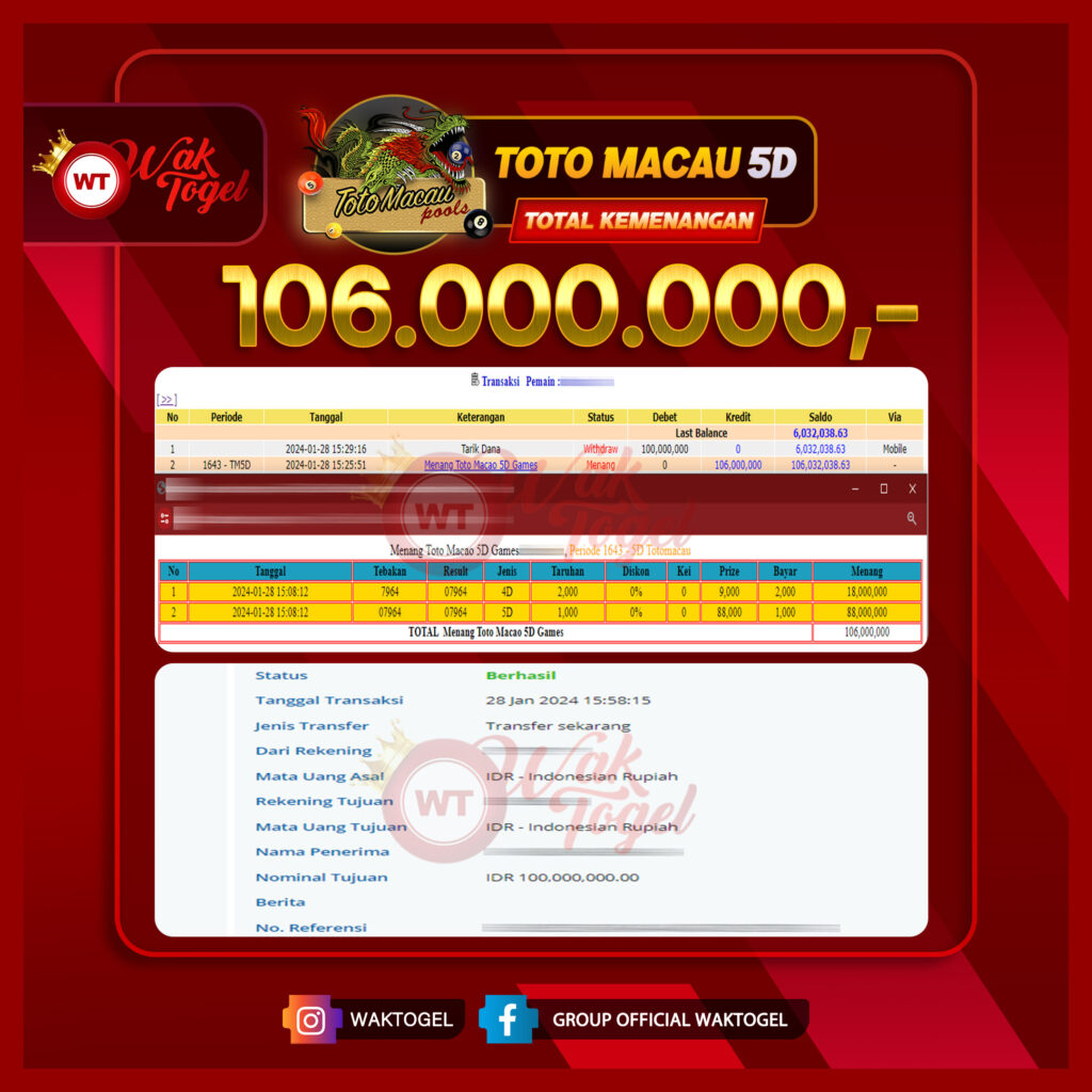 BUKTI PEMBAYARAN TOTOMACAU WAKTOGEL