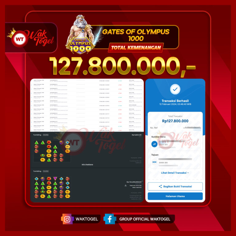 BUKTI PEMBAYARAN SLOT WAKTOGEL