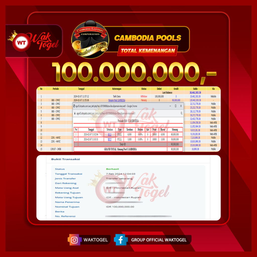 BUKTI PEMBAYARAN CAMBODIA WAKTOGEL