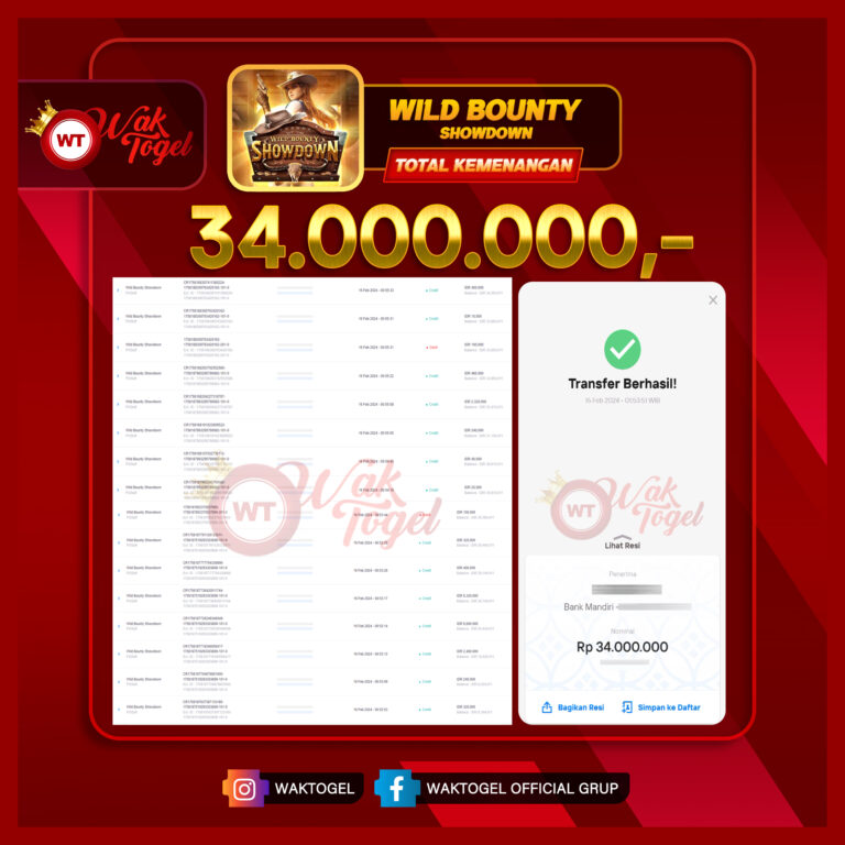 BUKTI PEMBAYARAN SLOT WAKTOGEL