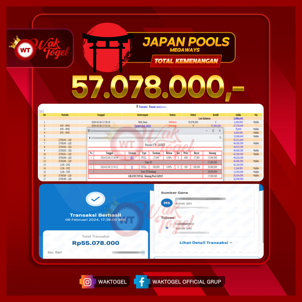 BUKTI PEMBAYARAN JAPAN WAKTOGEL