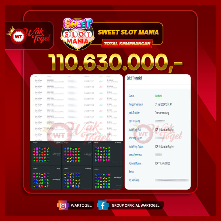 BUKTI PEMBAYARAN SLOT WAKTOGEL