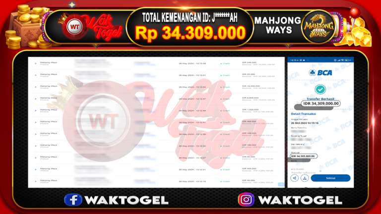 BUKTI PEMBAYARAN SLOT WAKTOGEL