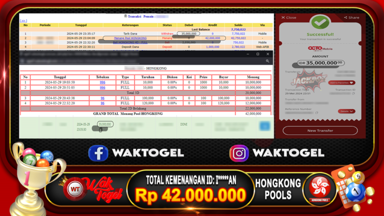 BUKTI PEMBAYARAN HONGKONG WAKTOGEL