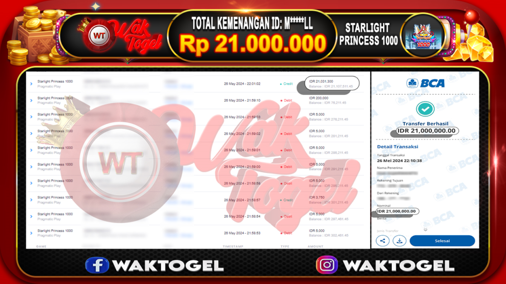 BUKTI PEMBAYARAN SLOT WAKTOGEL