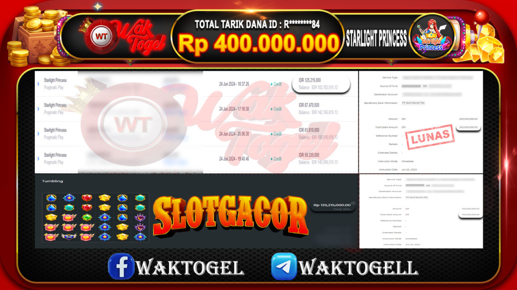 BUKTI PEMBAYARAN SLOT WAKTOGEL