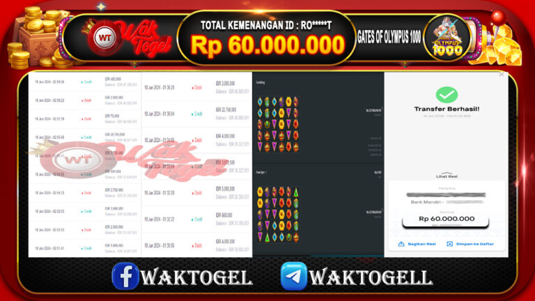 BUKTI PEMBAYARAN SLOT WAKTOGEL