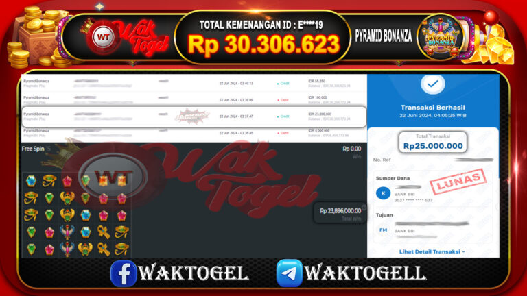 BUKTI PEMBAYARAN SLOT WAKTOGEL