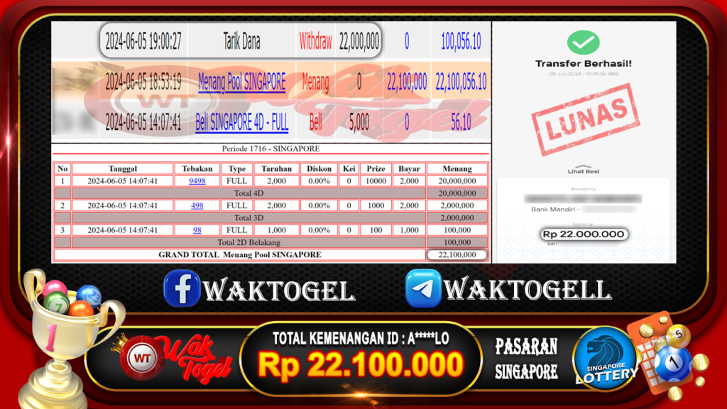 BUKTI PEMBAYARAN SINGAPORE WAKTOGEL