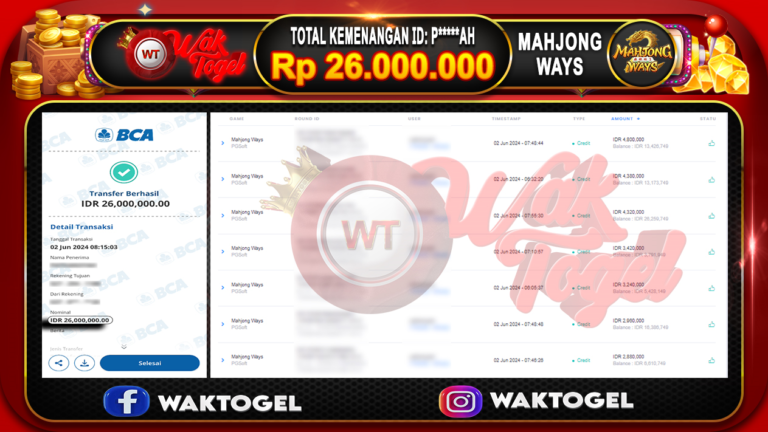 BUKTI PEMBAYARAN SLOT WAKTOGEL