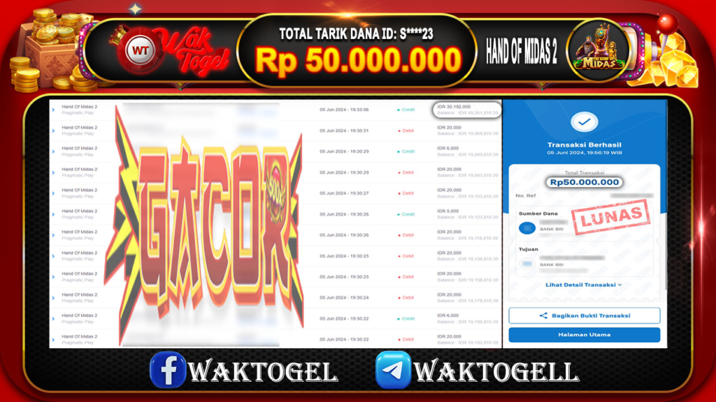 BUKTI PEMBAYARAN SLOT WAKTOGEL