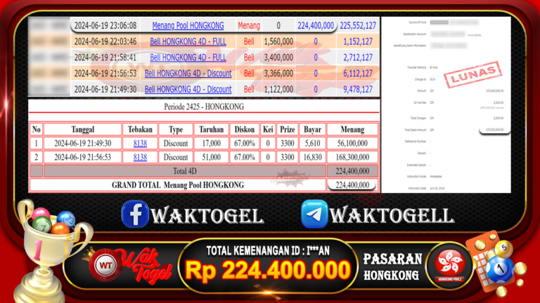 BUKTI PEMBAYARAN HONGKONG WAKTOGEL