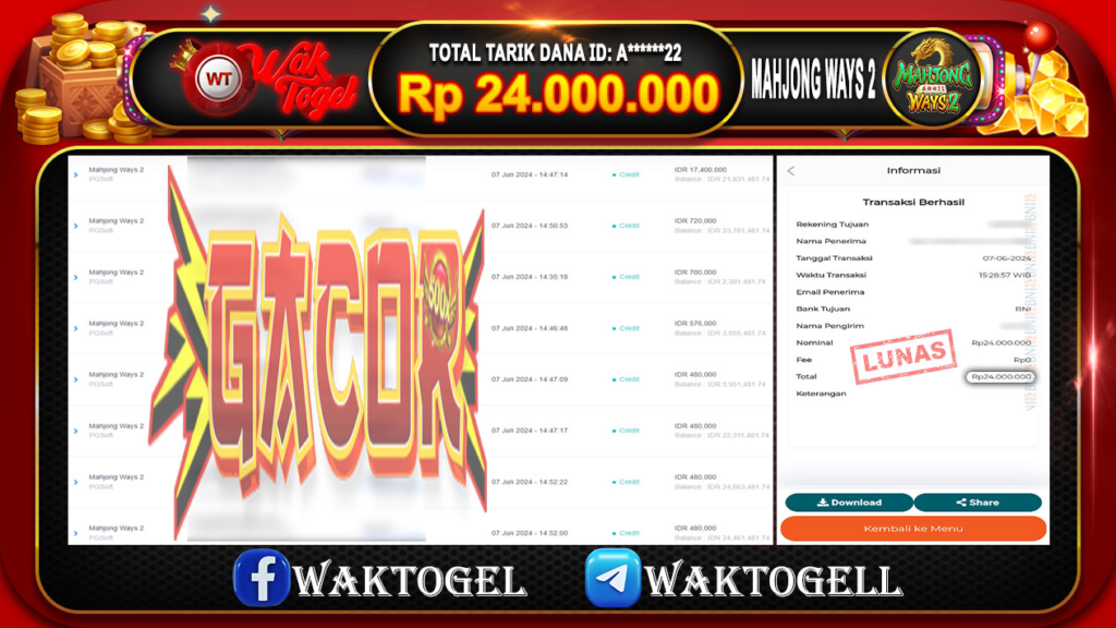 BUKTI PEMBAYARAN SLOT WAKTOGEL