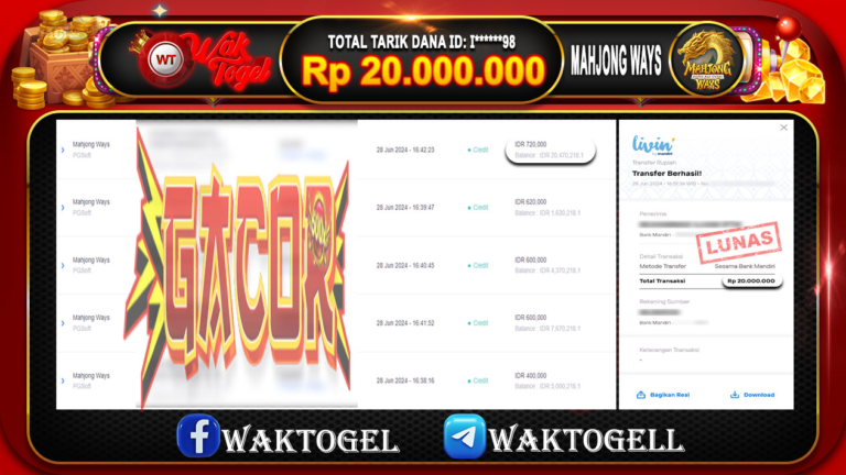 BUKTI PEMBAYARAN SLOT WAKTOGEL