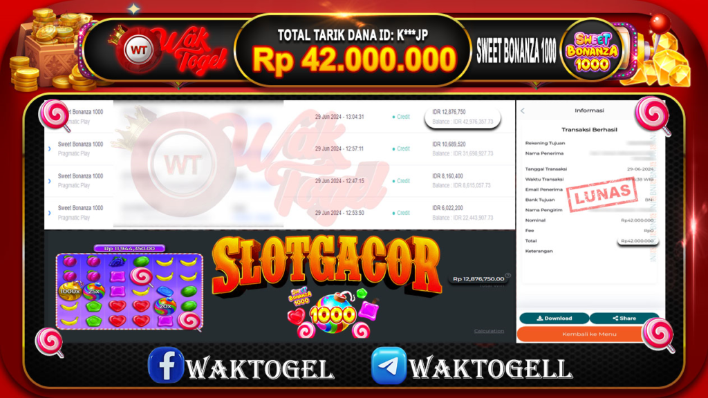 BUKTI PEMBAYARAN SLOT WAKTOGEL