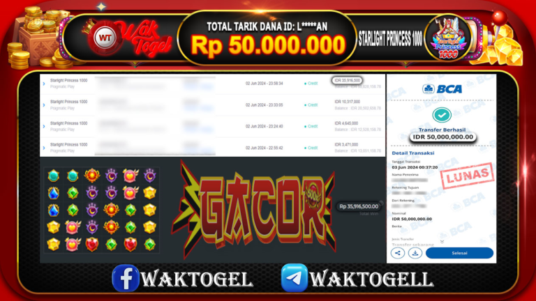 BUKTI PEMBAYARAN SLOT WAKTOGEL