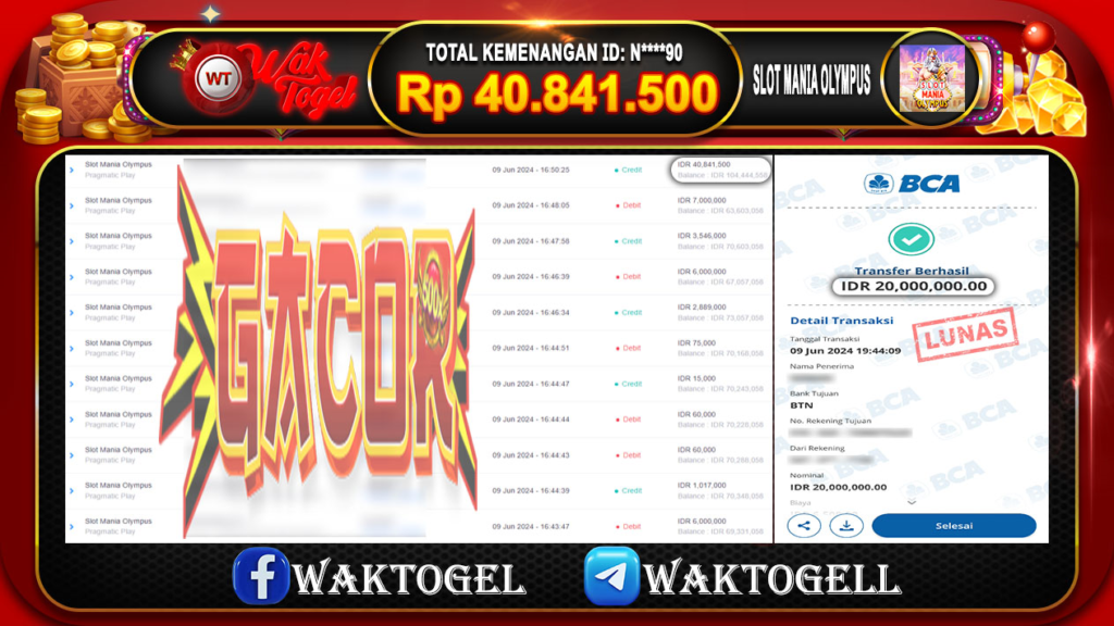 BUKTI PEMBAYARAN SLOT WAKTOGEL